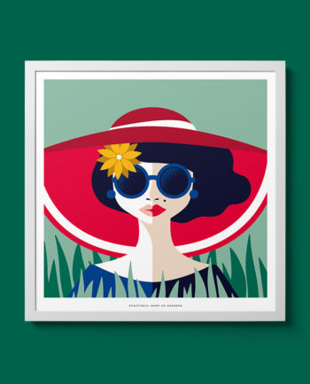 posters women seasons room interior design wall art design