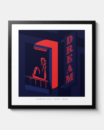 Poster about woman dream