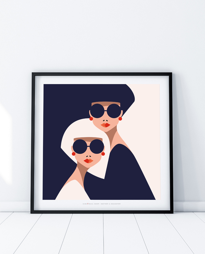 Blue Mother & Daughter - immagine 2