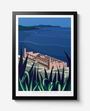 Poster Illustrato sulla Laveria Lamarmora