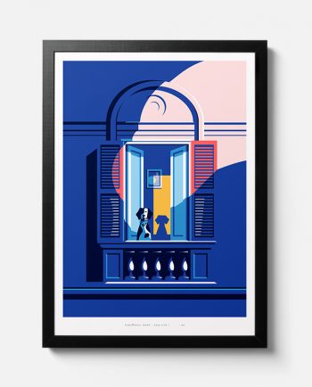 Poster illustrato edizione limitata