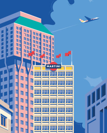 Travel poster Milano