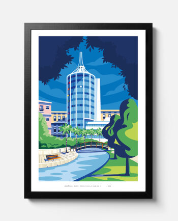 Poster del parco della musica