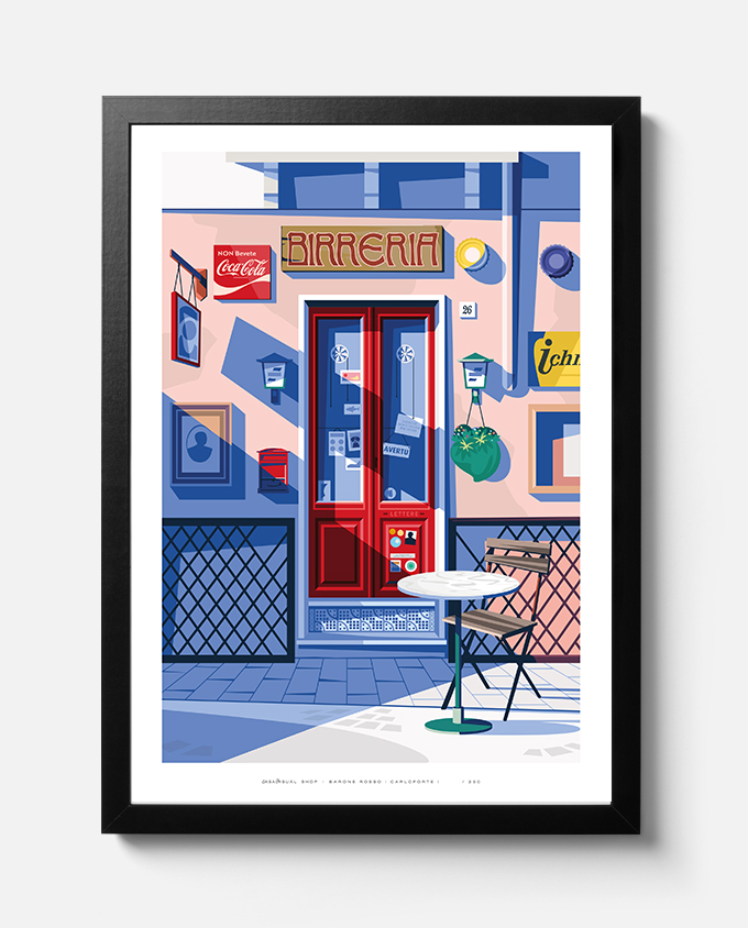 Poster barone rosso carloforte